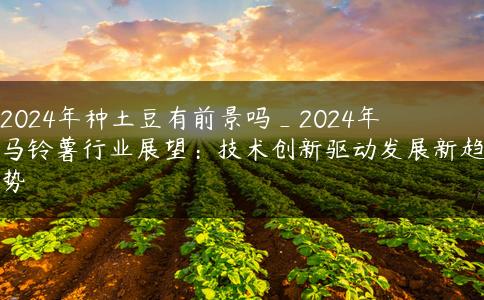 2024年种土豆有前景吗_2024年马铃薯行业展望：技术创新驱动发展新趋势